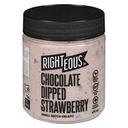 Chocolate Dipped Strawberry Gelato