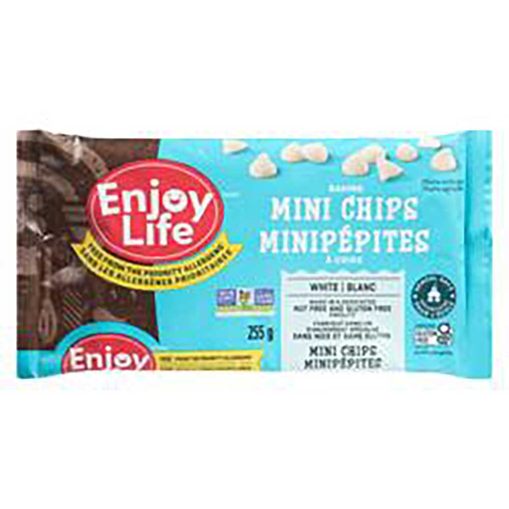 Enjoy Life White Chocolate Mini Baking Chips, 255 G -- 12 Per Case