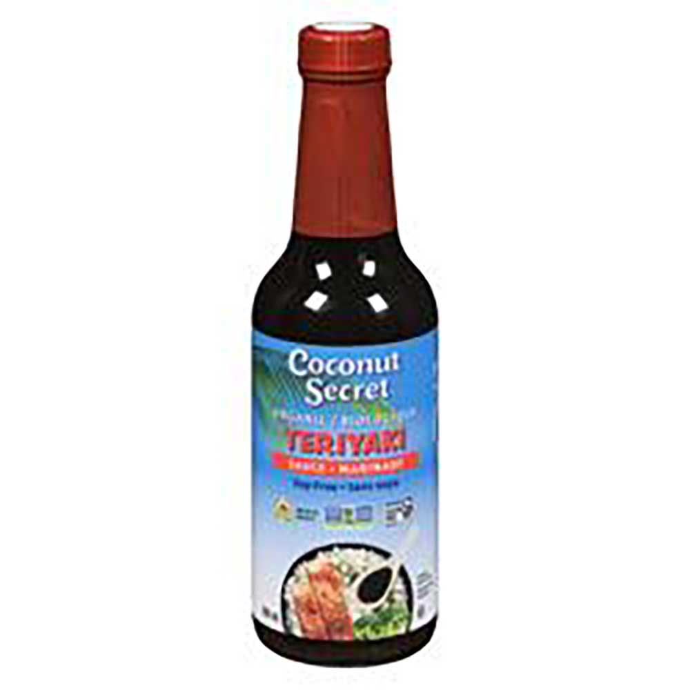 Coconut Secret Soy Free Teriyaki Sauce, 296 Ml -- 12 Per Case