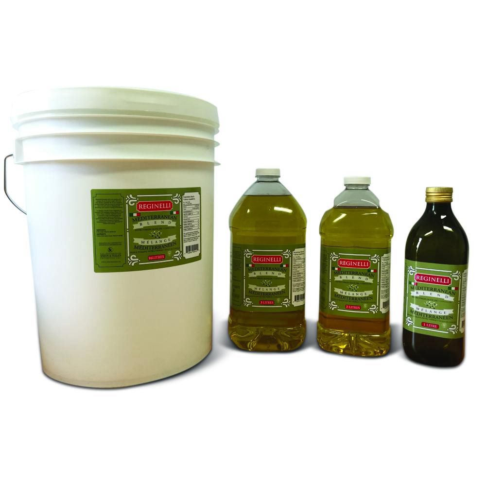 Reginelli Extra Virgin Olive Oil And Canola Oil Mix, 3 L -- 4 Per Case