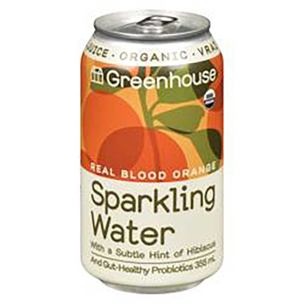 Blood Orange and Hibiscus Probiotic Sparkling Water