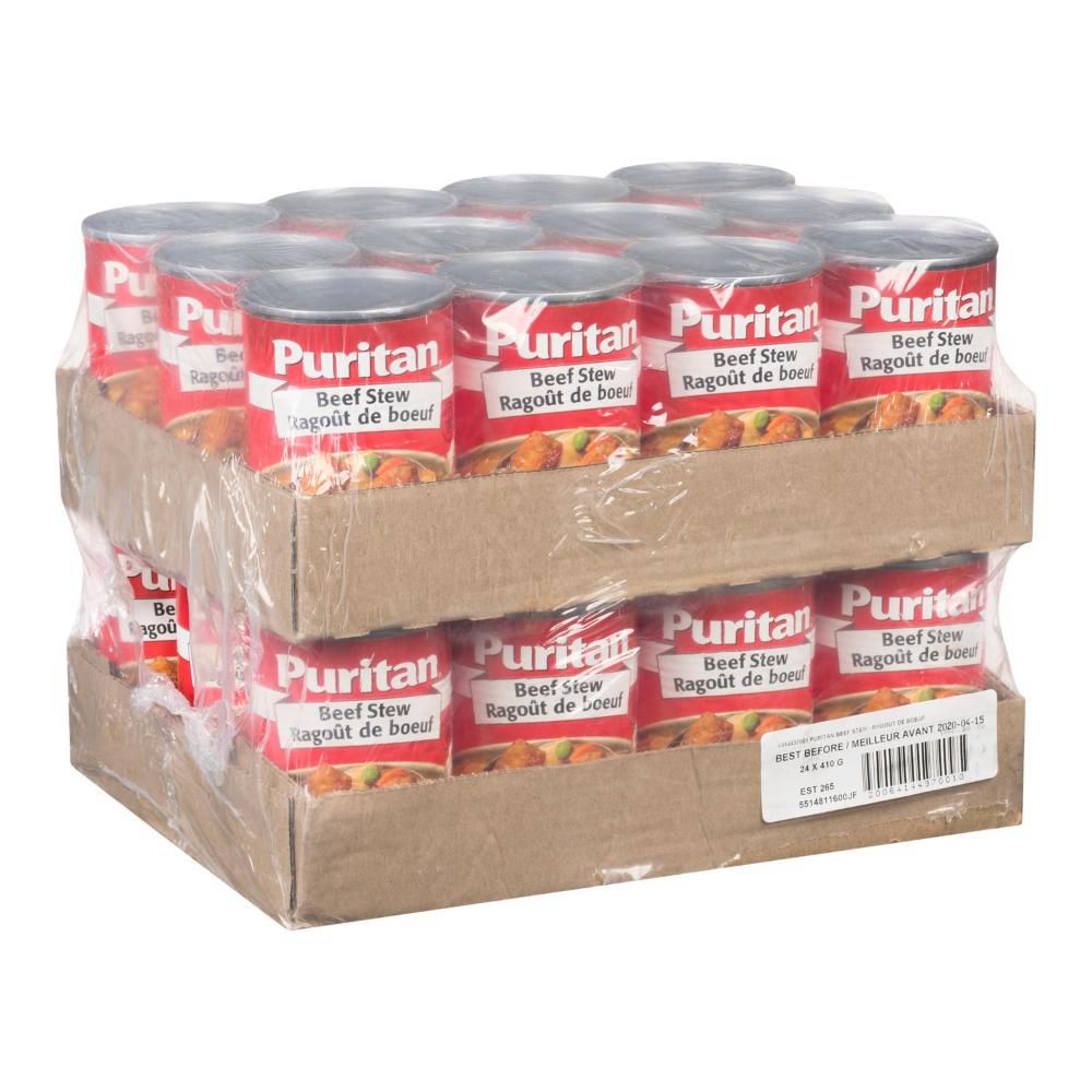 Puritan Beef Stew, 410 G -- 24 Per Case