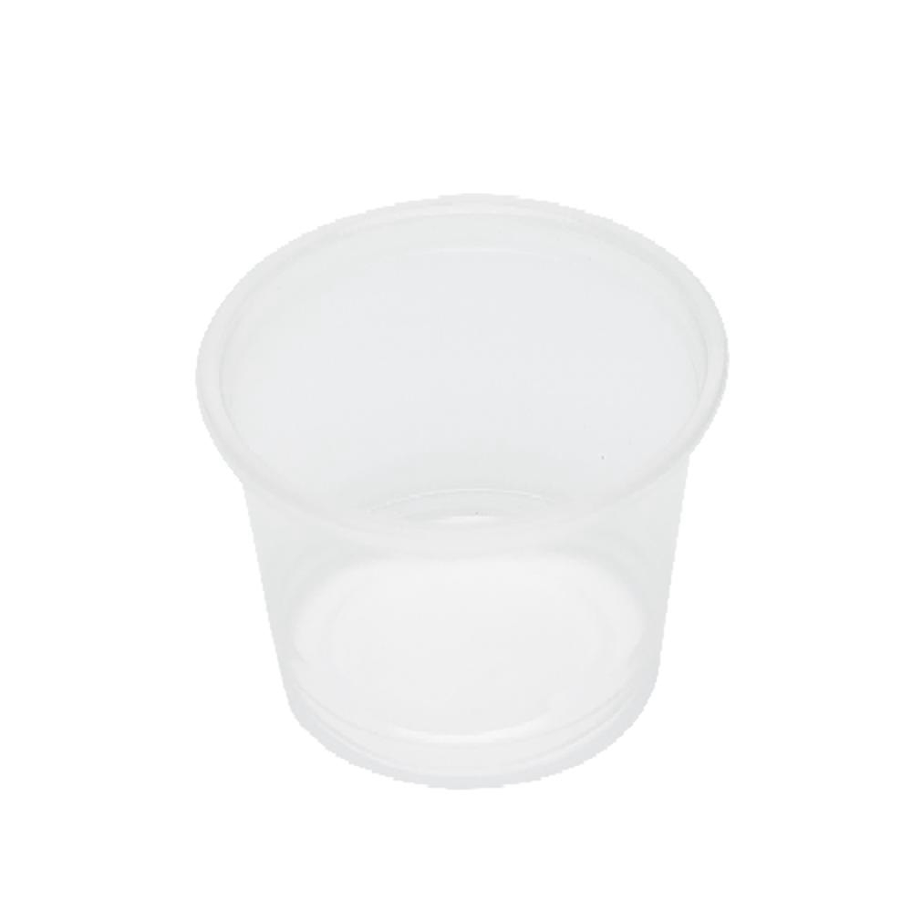 3.25 fl oz Clear Polypropylene Portion Cup