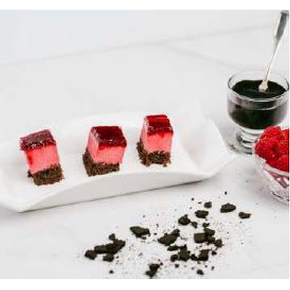 Choco/Raspberry Portion Slab Cake
