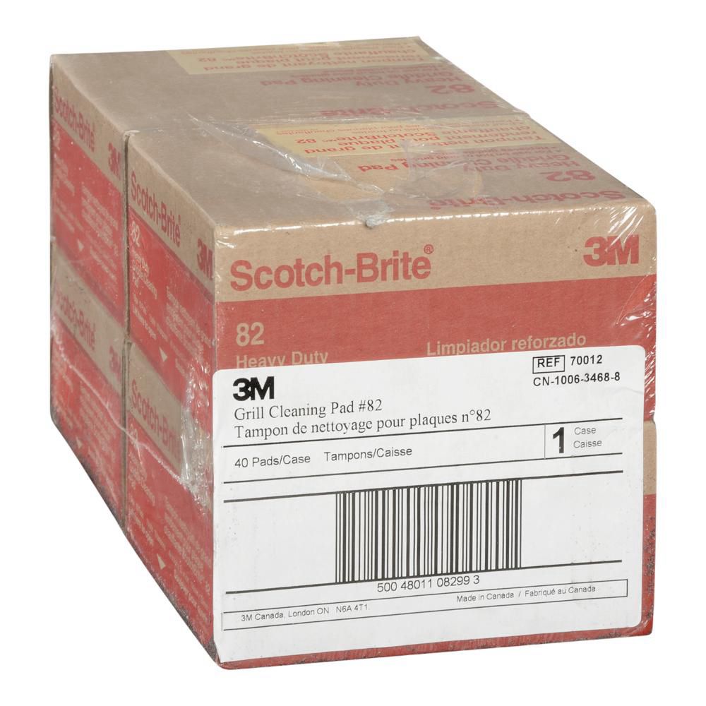 Scotch-brite Heavy Duty Griddle Cleaning Pad, 10 Count -- 4 Per Case