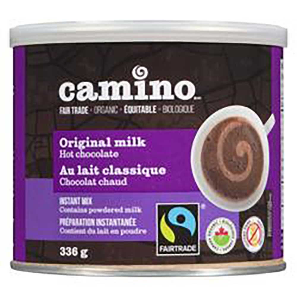 Camino Organic Milk Hot Chocolate, 336 G -- 6 Per Case