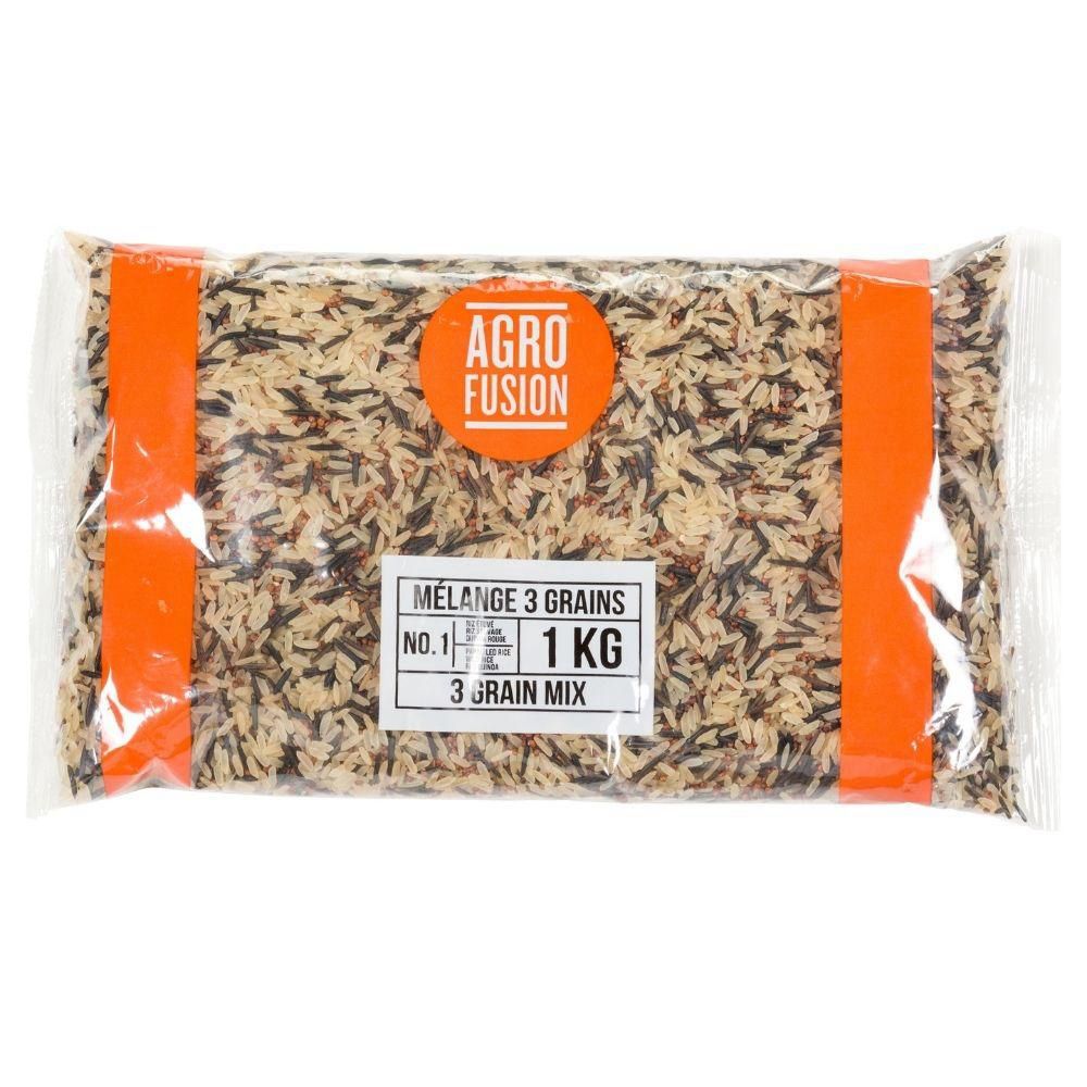 Agrofusion Allergen Free Wild Quinoa Red Rice Mix, 1 Kg -- 6 Per Case