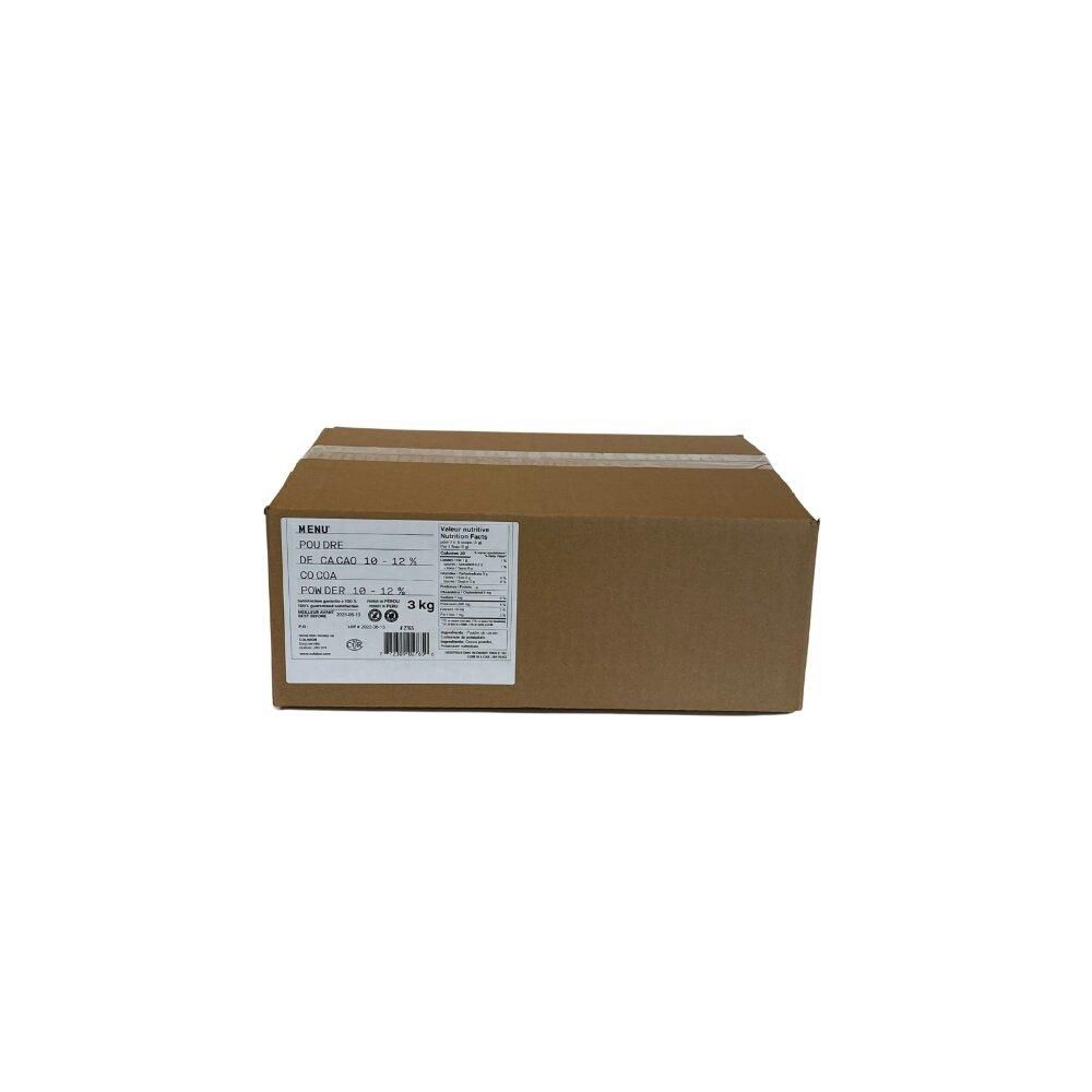 Menu Natural 10-12 Percent Cocoa Powder, 3 Kg