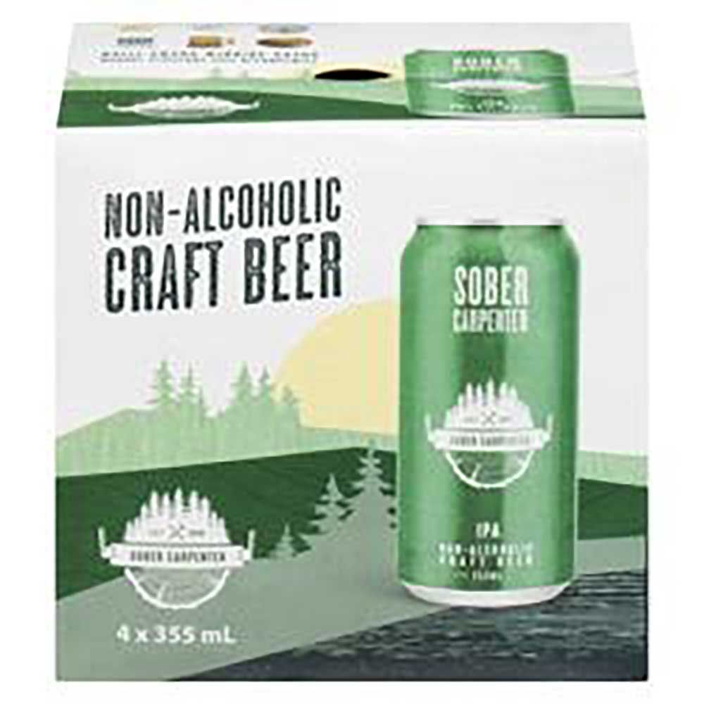 Sober Carpenter Ipa Non-alcoholic Beer, 355 Ml -- 24 Per Case