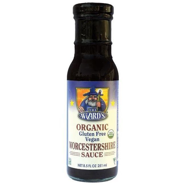 Wizard Sauces Organic Gluten Free Vegan Worcestershire Sauce, 251 Ml -- 12 Per Case