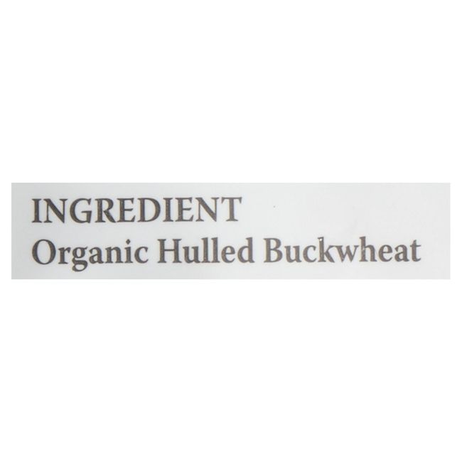 Eden Organic Buckwheat, 454 G -- 12 Per Case