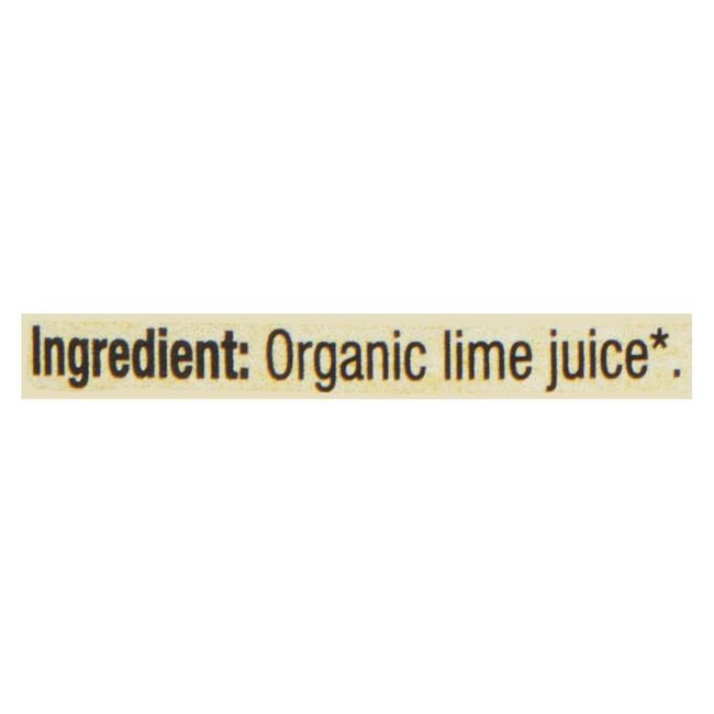 Santa Cruz Organic 100 Percent Lime Juice, 473 Ml -- 8 Per Case