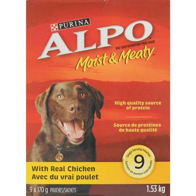 Moist and Meaty Chicken Dog Food