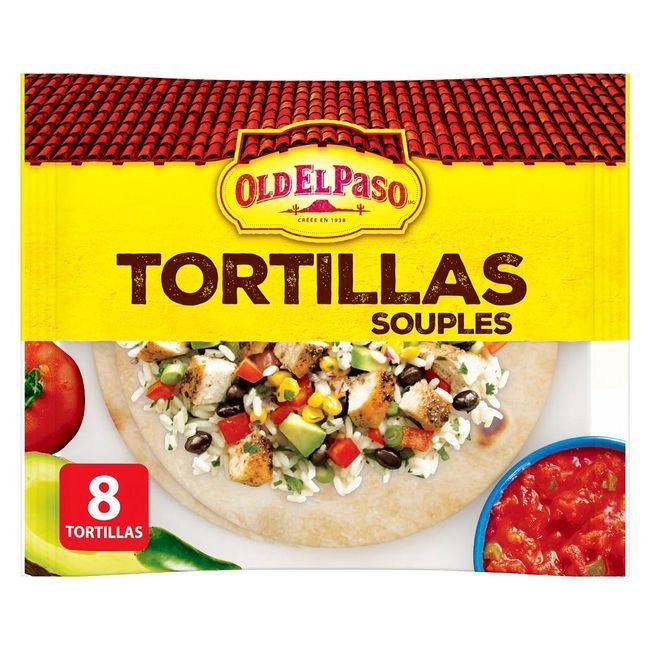 Old El Paso Large Flour Tortillas, 334 G -- 18 Per Case