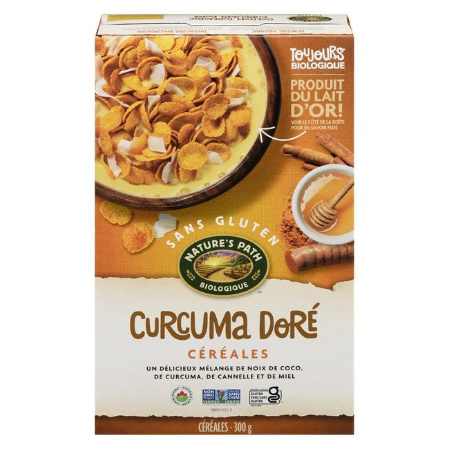 Nature's Path Golden Turmeric Cereal, 300 G -- 6 Per Case
