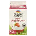 Organic 35 Percent Milk Fat Whipping Cream