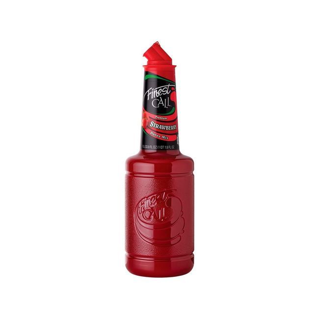 Master Of Mixes Finest Call Strawberry Puree, 1 L -- 6 Per Case