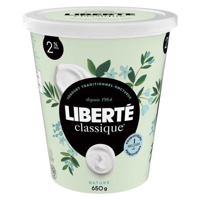 Classique 2 Percent Milk Fat Plain Yogurt