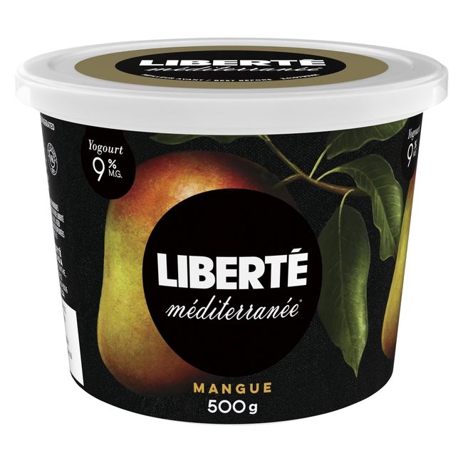 Mediterranee 9 Percent Milk Fat Mango Yogurt