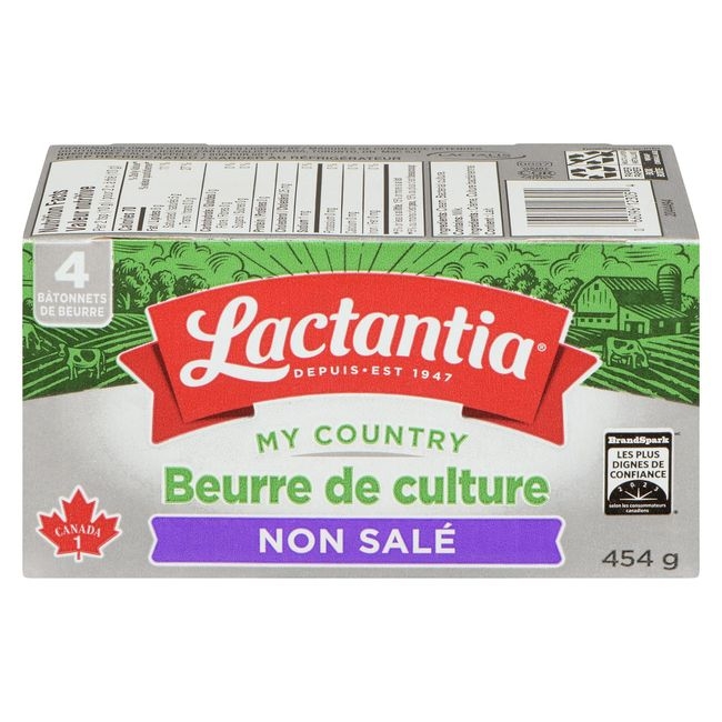 Unsalted My Country Cultured Butter Sticks