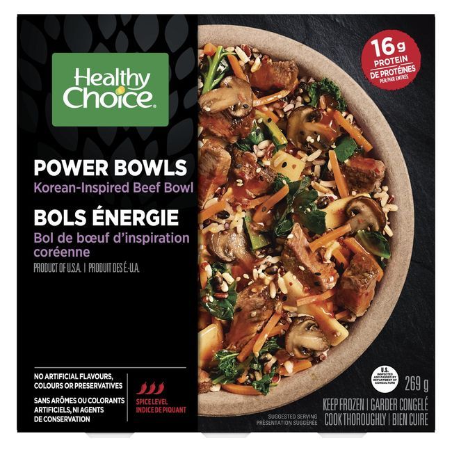 Healthy Choice Korean Inspired Beef Bowl, 269 G -- 8 Per Case