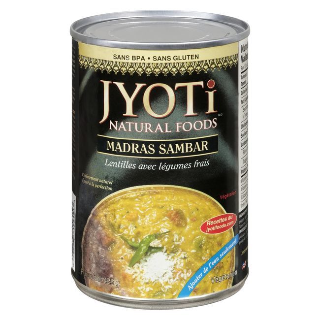 Jyoti Natural Foods Madras Sambar, 425 G -- 12 Per Case