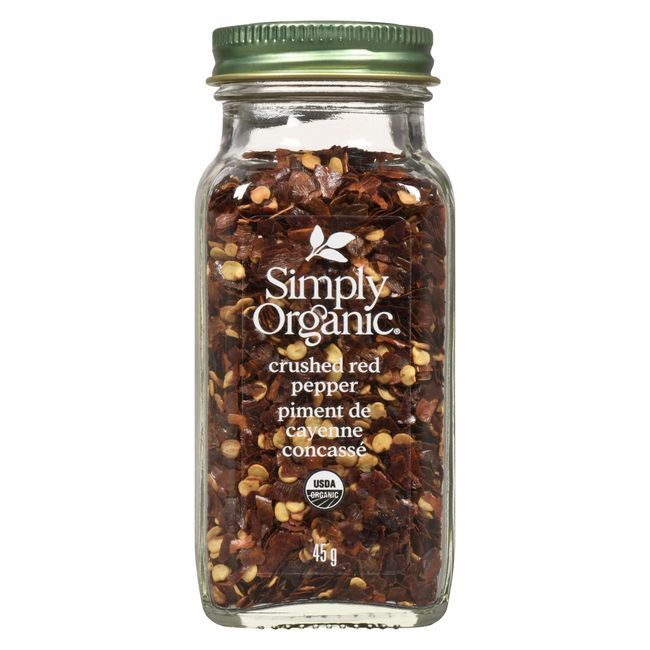 Simply Organic Crushed Red Pepper, 45 G -- 6 Per Case