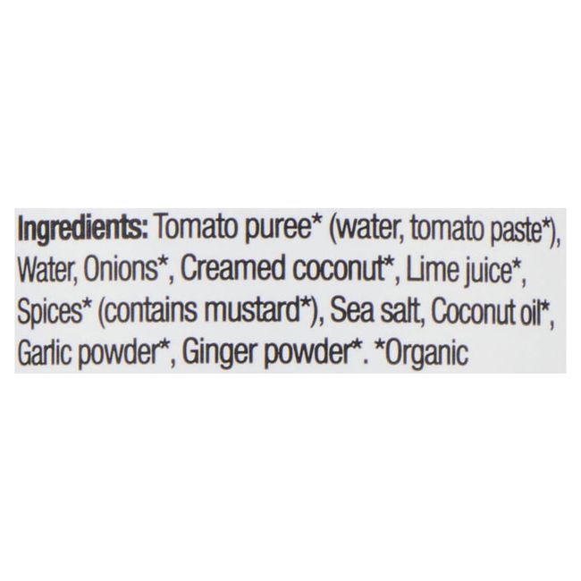 Good Food For Good Organic Coconut Curry Sauce, 250 Ml -- 6 Per Case