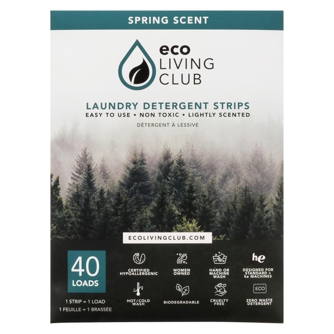 Scented Laundry Detergent Strips