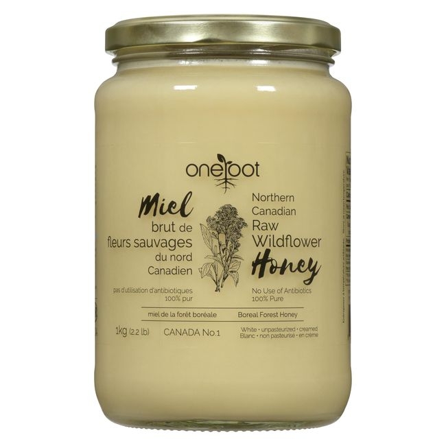 Northern Canadian Raw Wildflower Honey