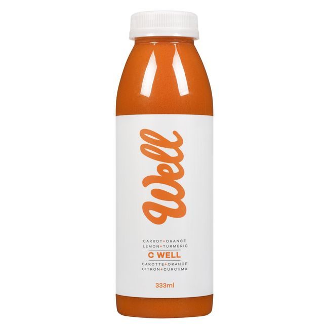 Well C Well Cold Pressed Juice, 333 Ml -- 6 Per Case