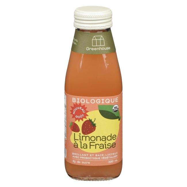 Strawberry Lemonade with Probiotic