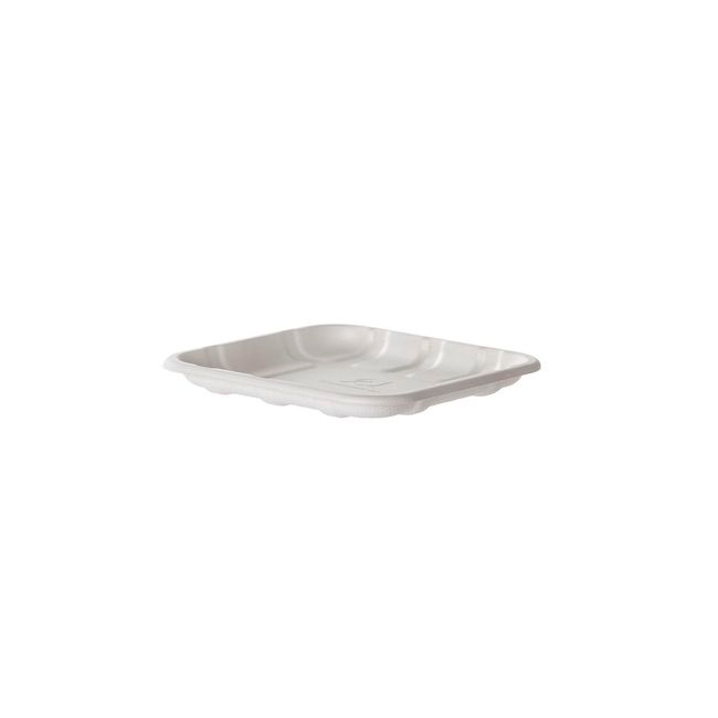 Renewable Compostable Sugarcane Meat and Produce Tray