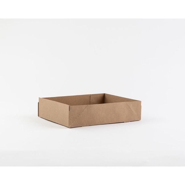 Graphic Packaging Paperboard Take Out Tray, 8.75 X 6.75 X 2.125 In -- 500 Per Case