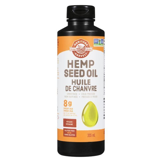 Manitoba Harvest Hemp Seed Oil, 355 Ml -- 12 Per Case