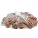 Sliced Hamburger Pretzel Bun