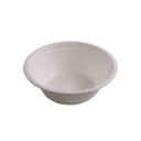 Disposable White Classic Molded Fiber Bowl