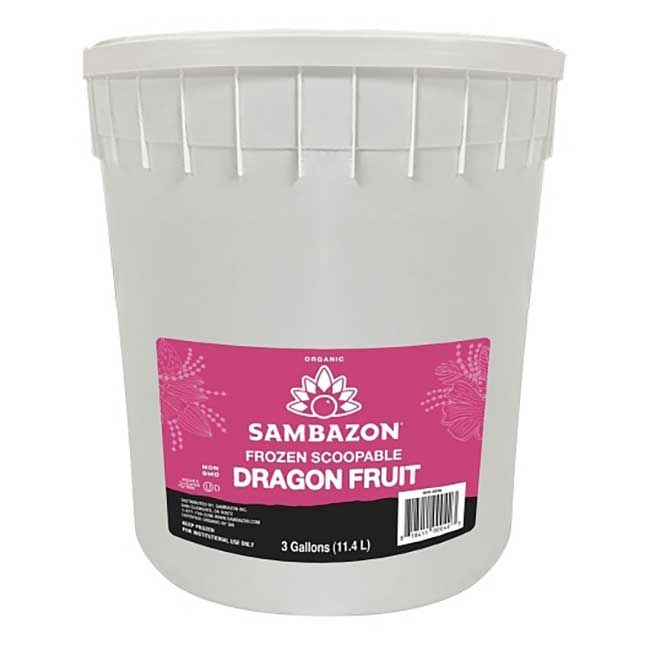 Sambazon Scoopable Dragon Fruit, 3 Gal
