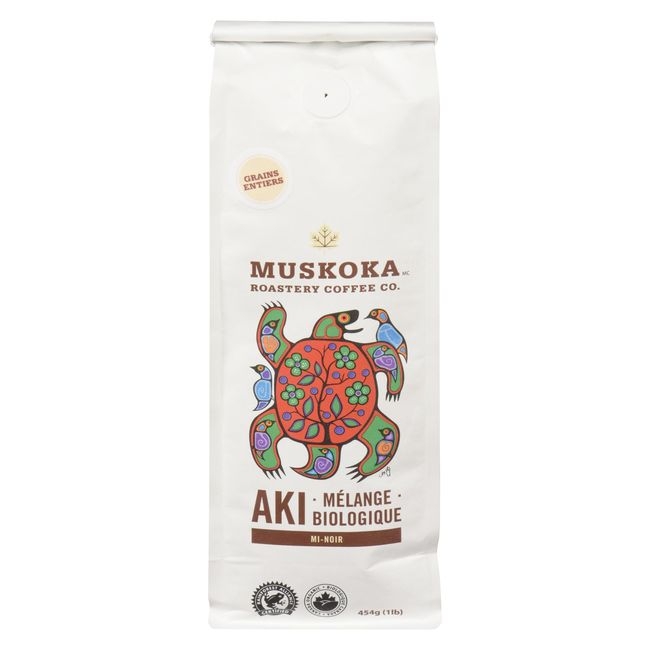 Aki Organic Whole Bean Coffee