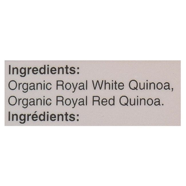Organic Royal Red and White Quinoa