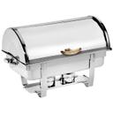 18/8 Stainless Steel Economy Roll Top Chafer