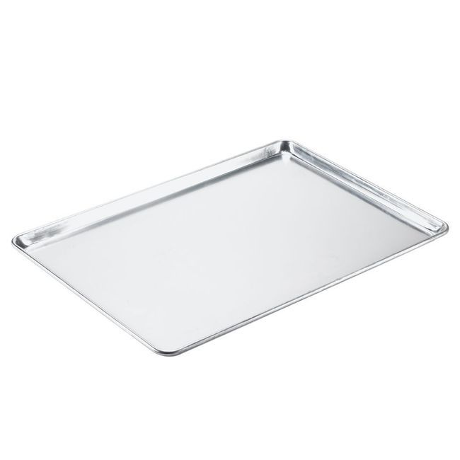 Browne Thermalloy Aluminum 0.8 Mm Gauge Full Size Bun Pan, 18 X 26 X 1 In