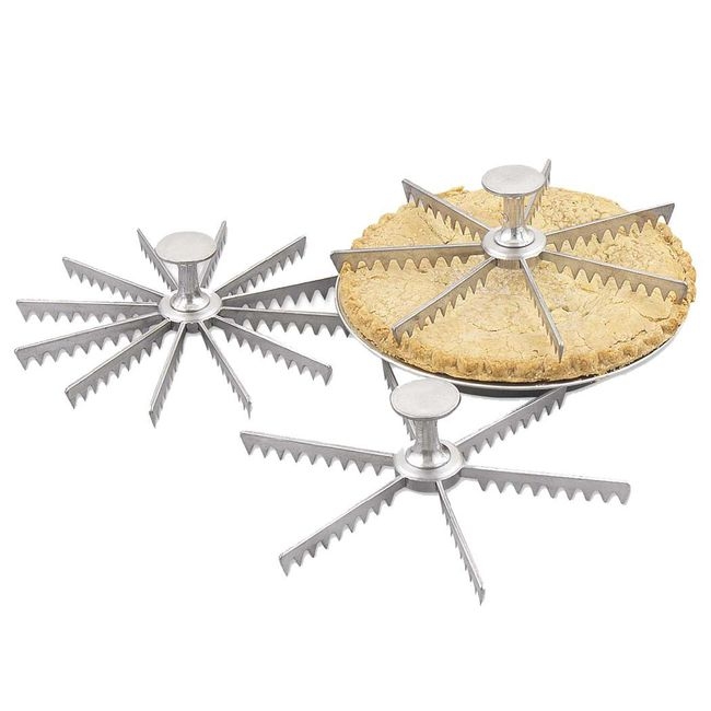 Cast Aluminum 5 Cut Pie Marker