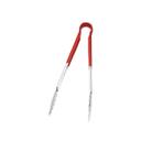 Stainless Steel PVC Coating One-Piece Red Coloured Handle Tongs
