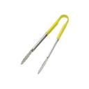 Stainless Steel PVC Coating One-Piece Yellow Coloured Handle Tongs