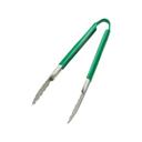 Stainless Steel PVC Coating One-Piece Green Coloured Handle Tongs