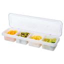 4-Compartment Bar Caddy Condiment Tray Only