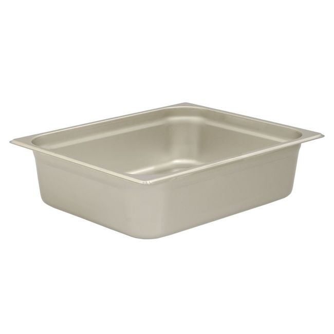 304 Stainless Steel 25 Gauge Anti Jamming Half Size Steam Table Pan