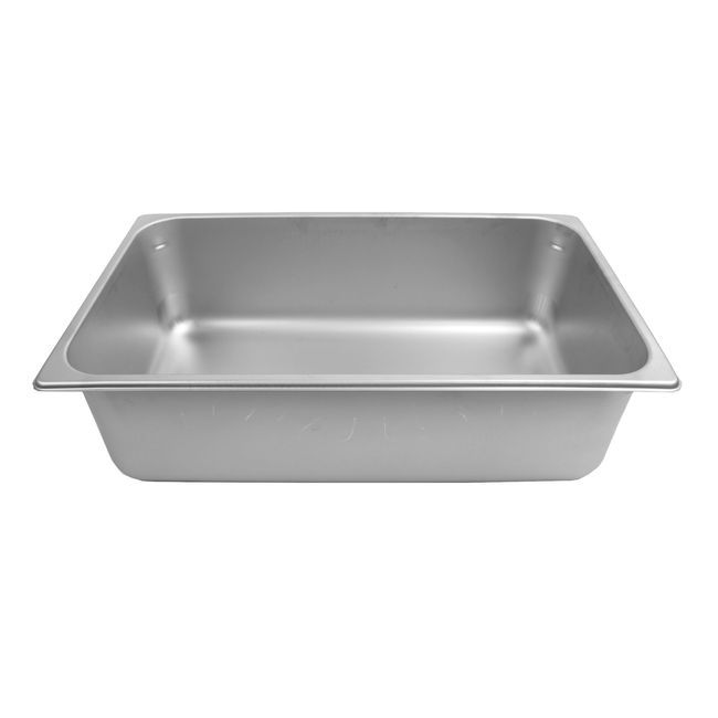 Vollrath 20069 Super Pan V Stainless Steel Full Size Steam Table Pan, 6 In Deep