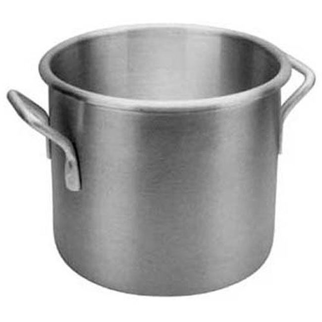 Vollrath 4305 Wear Ever Classic Aluminum Natural Finish Rolled Edge Stock Pot, 20 Qt Capacity